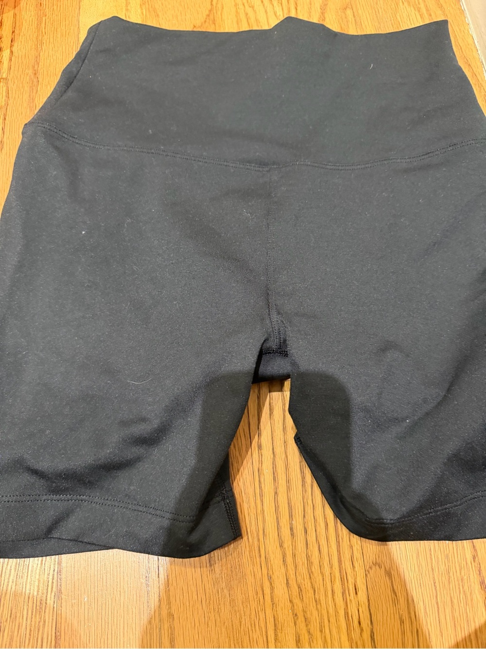 Outdoor Voices Black High-Rise Bike Shorts
